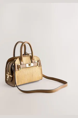 Next Neutral Mini Tote Bag One