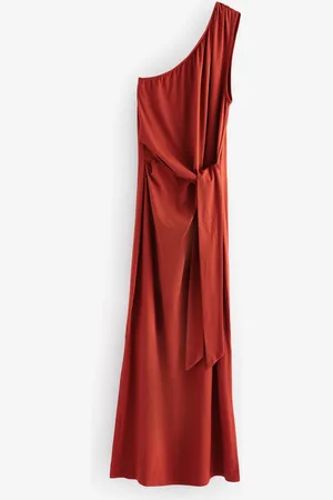 Next One Shoulder Summer Midi Dress AU 26
