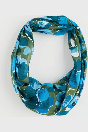 Seasalt Cornwall Blue Summer Circle Scarf One