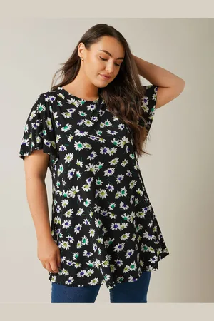 Evans Curve Angel Sleeve Top AU 18