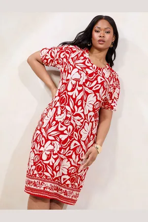 Lipsy London Curve Textured Short Sleeve Jersey Mini Shift Dress AU 24