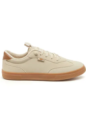 Rocket Dog Natural Zap Paris Suede Trainers AU 9 (EU 40)
