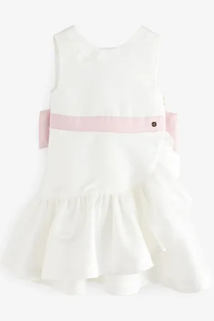 Ted Baker Satin Bow Waist Occasion Dress 5 Years (110cm)