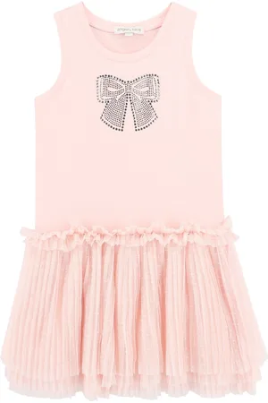 Angels Face Austin Crystal Bow Tulle Dress 12
