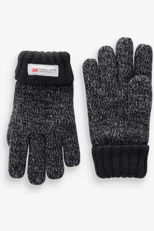 Next Grey Thinsulate Knitted Gloves (3-16yrs) 3
