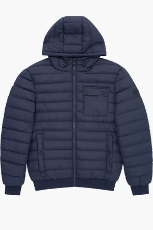 French Connection Blue Row Jacket L