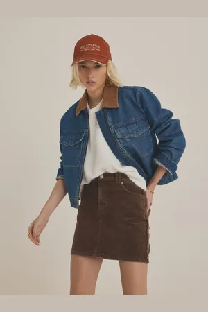 Next Corduroy Mini Skirt AU 16 Petite