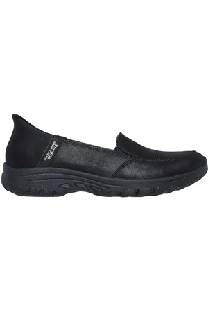 Skechers Black Reggae Fest 2.0 Guiding Slip In Wide Fit Shoes AU 6 (EU 37)
