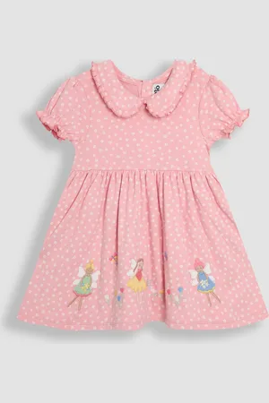 JoJo Maman Bébé Fairy Appliqué Peter Pan Collar Dress 12