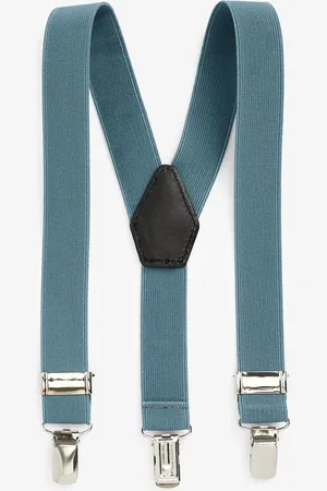 Next Mineral Blue Boys Braces L