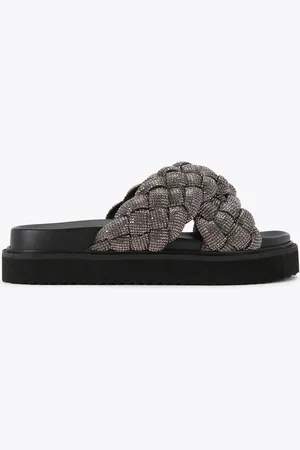 Kurt Geiger Grey Pewter Repose Sandals AU 9 (EU 40)