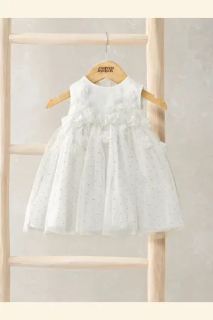 Mamas & Papas 3D Scattered Flower Dress 2