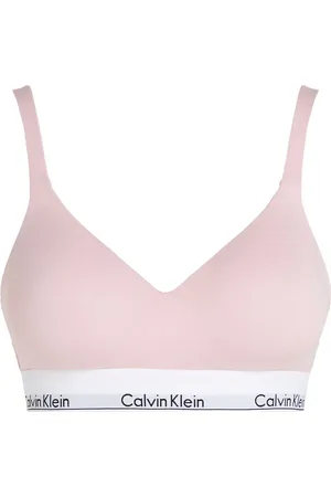 Calvin Klein Pink Modern Cotton Lift Bralette small