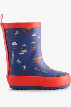 Monsoon London Print Wellies AU 5 (EU 22)