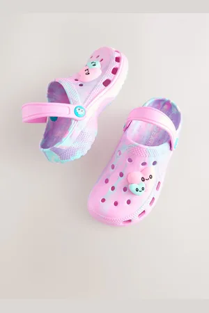 Next Pink Heart Marble Clogs AU 4 (EU 37)