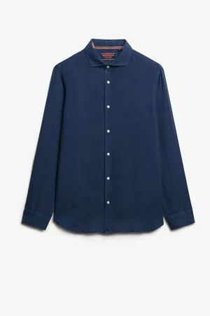 Superdry Vacation Long Sleeve 100% Linen Shirt 3XL