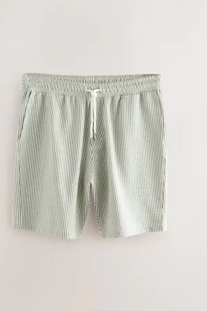 Next Jersey Seersucker Stripe Shorts XXL
