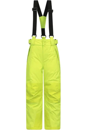 Mountain Warehouse Green Falcon Extreme Kids Waterproof Ski Trousers 11