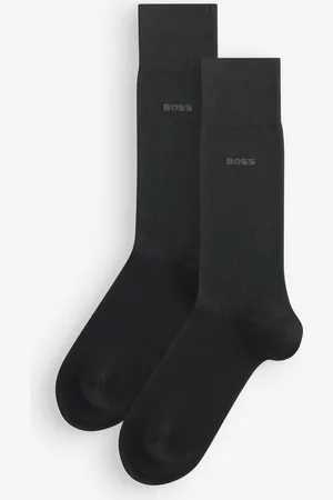 HUGO BOSS Black Logo Socks 2 Pack