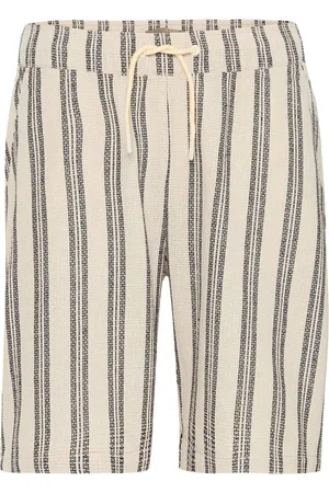 Blend Textured Striped Shorts large