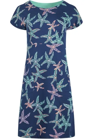 Weird Fish Tallahassee 100% Cotton Jersey Dress AU 8