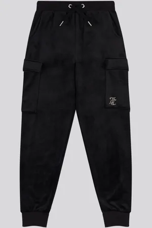 Juicy Couture Black Girls Cargo Cuffed Joggers 9