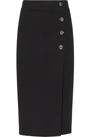 Long Tall Sally Side Wrap Tailored Skirt AU 18 Tall