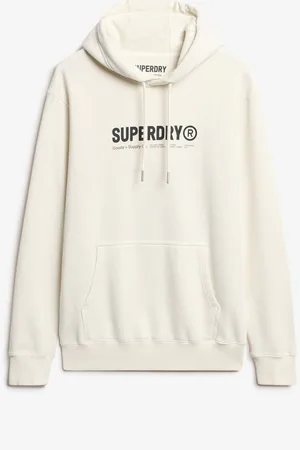 Superdry White Utility Sport Hoodie S