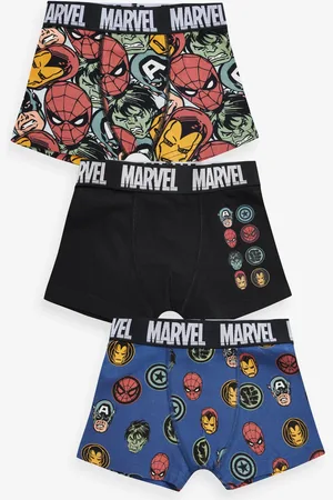 Next Marvel Dark License Trunks 3 Pack (1.5-14yrs) 3