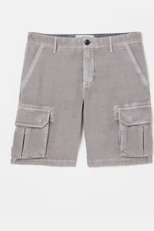Fat Face FatFace Cotton Linen Cargo Shorts W34 L12