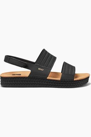 Reef Water Vista Black Sandals AU 5 (EU 35.5)