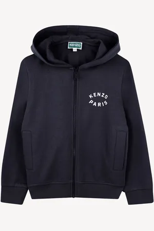 Kenzo Blue Front Logo Back Hoodie 8 Years (128 cm)