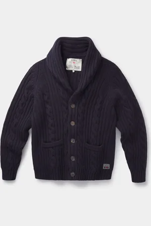 Aubin Navy Cardigan L