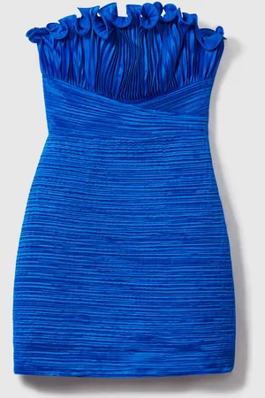 AMUR Strapless Ruffle Mini Dress AU 10