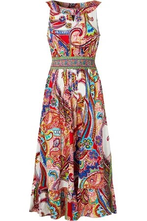 Joe Browns Statement Paisley Halterneck Shirred Waist Maxi Dress AU 8