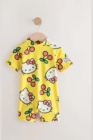 Next Yellow Hello Kitty License Sunsafe Swimsuit (3mths-7yrs) 1.5