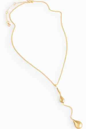Kate Spade Gold Tone Lariat Necklace One