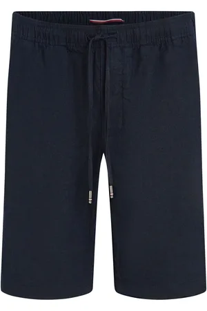 Tommy Hilfiger Harlem Drawstring Linen Shorts 34W x 31L (UK 34 R)