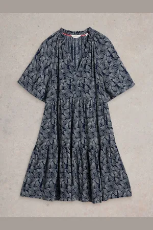 White Stuff Sophia Crinkle Dress AU 22