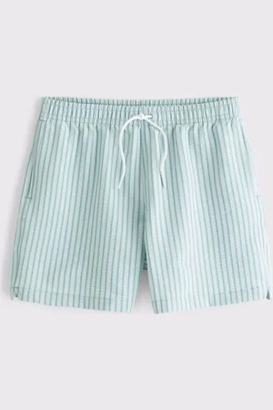 Abercrombie & Fitch Striped Swim Shorts