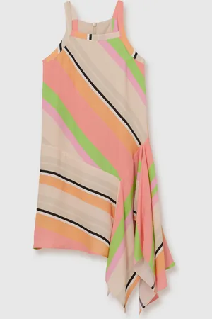 Reiss Holly 4-9 yrs Stripe-Print Handkerchief Dress 5