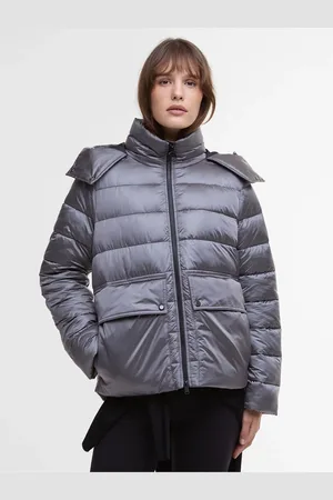 Barbour Della Hooded Quilted Puffer Jacket AU 16