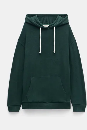 Hush Puppies Green Elle Supersoft Longline Hoodie XS