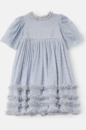 Angel & Rocket Xeni Foil Print Mesh Dress 5 Years (110cm)