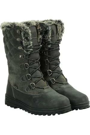 Mountain Warehouse Grey Womens Vostock Snow Walking Boots AU 6 (EU 37)