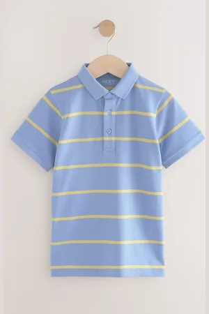 Next Stripe Short Sleeve Polo Shirt (3-16yrs) 166168cm