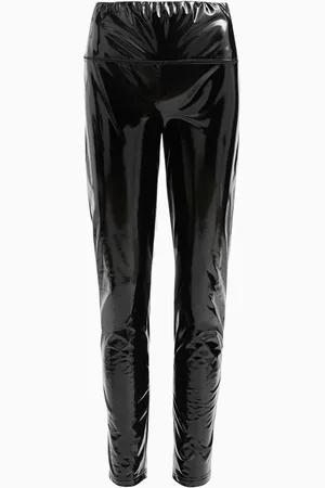 AllSaints AllSaints Black Cora Shine Leggings AU 6