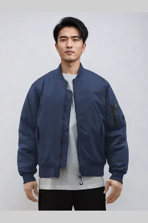 Religion Blue Ma1 Bomber L