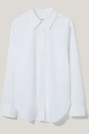 Jigsaw Poplin 100% Cotton Shirt AU 14