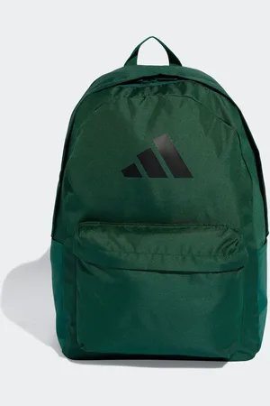 adidas Green Classic 3 Bar Logo Backpack One